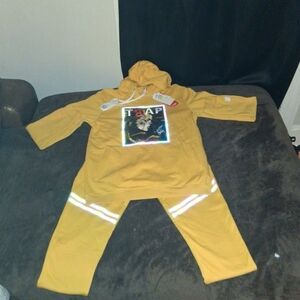 Kids Yellow Hoodie Costume